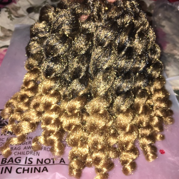 Flyteng 8 inch curl ombré braiding hair - Picture 6 of 6